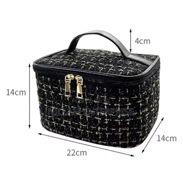 Tweed Luxury Cosmetic Bag Organizer - thumbnail 5