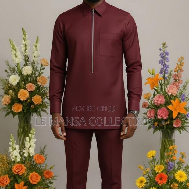 Modern Designer Kaftan Senator Suit - thumbnail 2