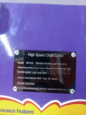 Newly Arrival Chaff Cutter High Speed 600kg/H