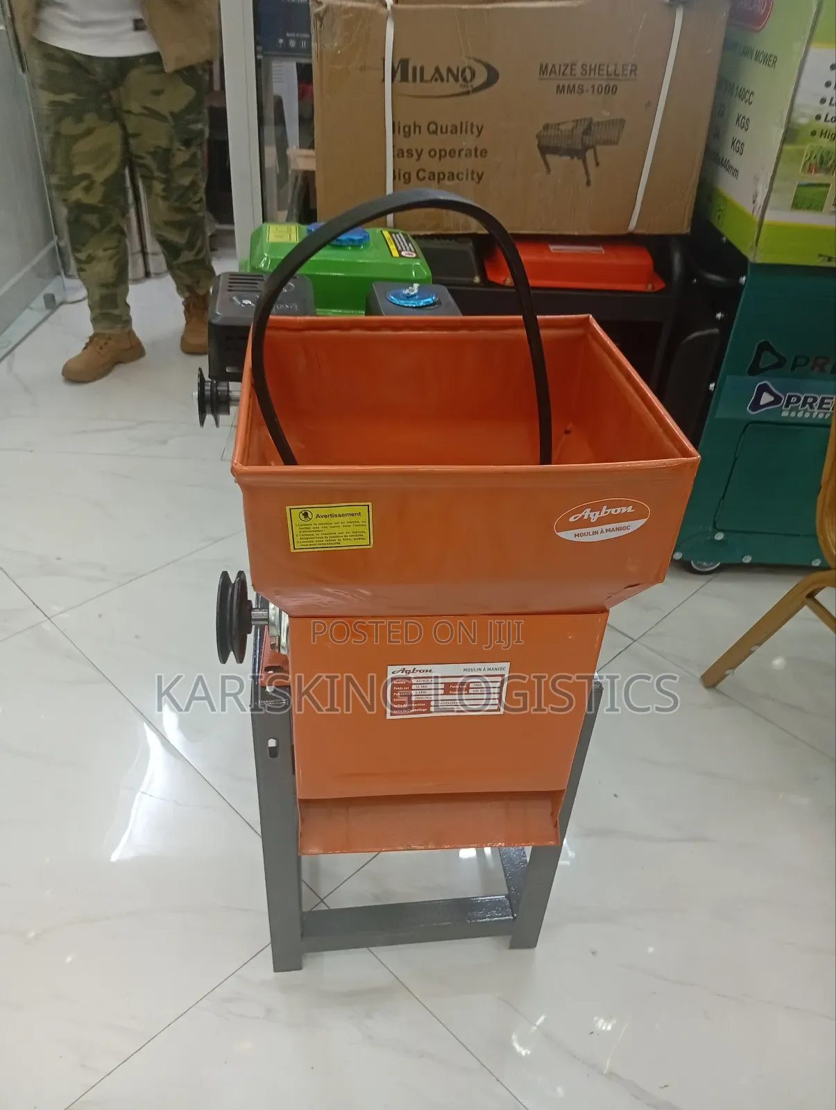 Cassava Peeling Machine