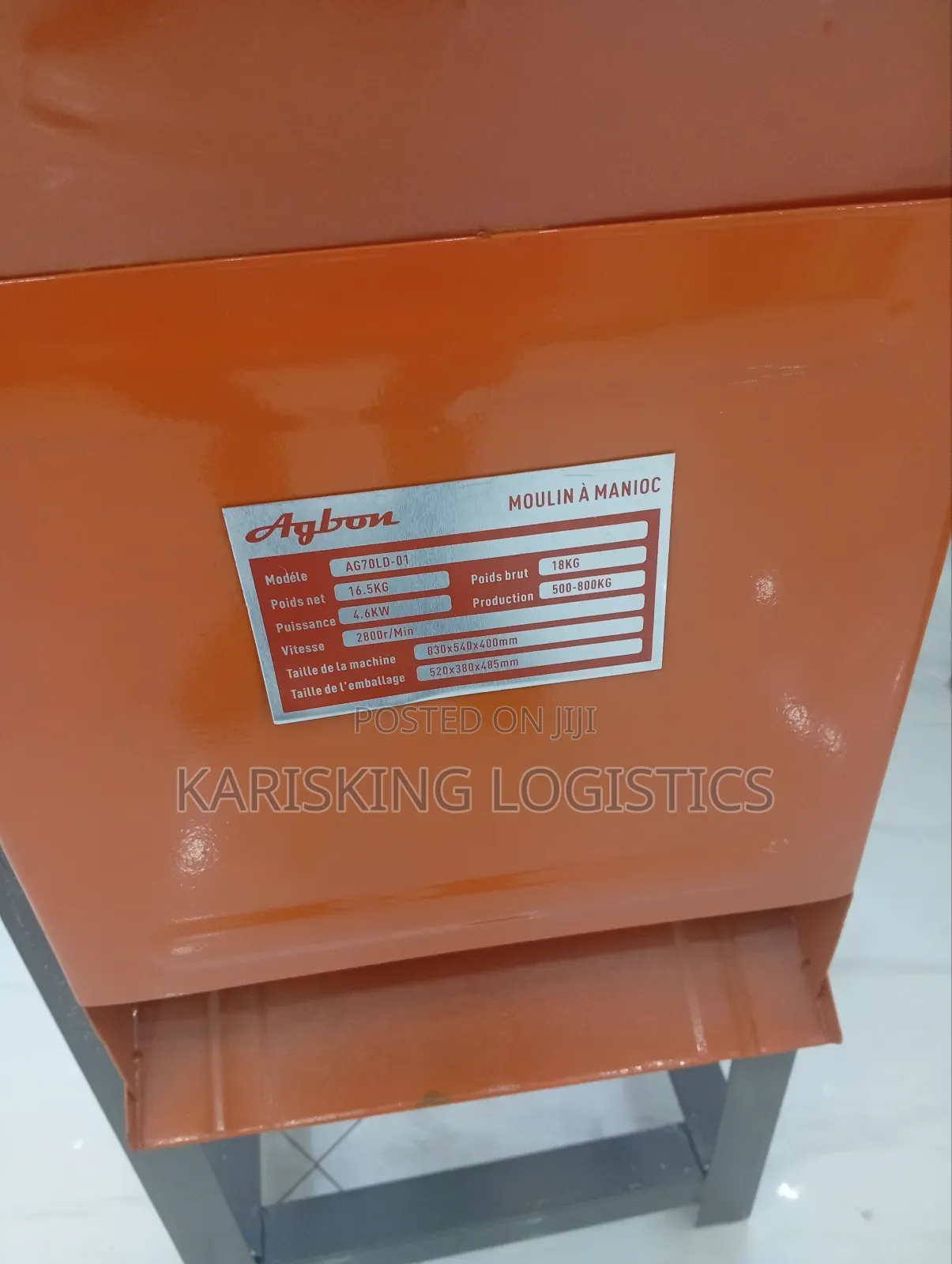 Cassava Peeling Machine