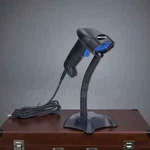 Usb Wired Laser Barcode Scanner Reader With Stand Superior Accuracy
