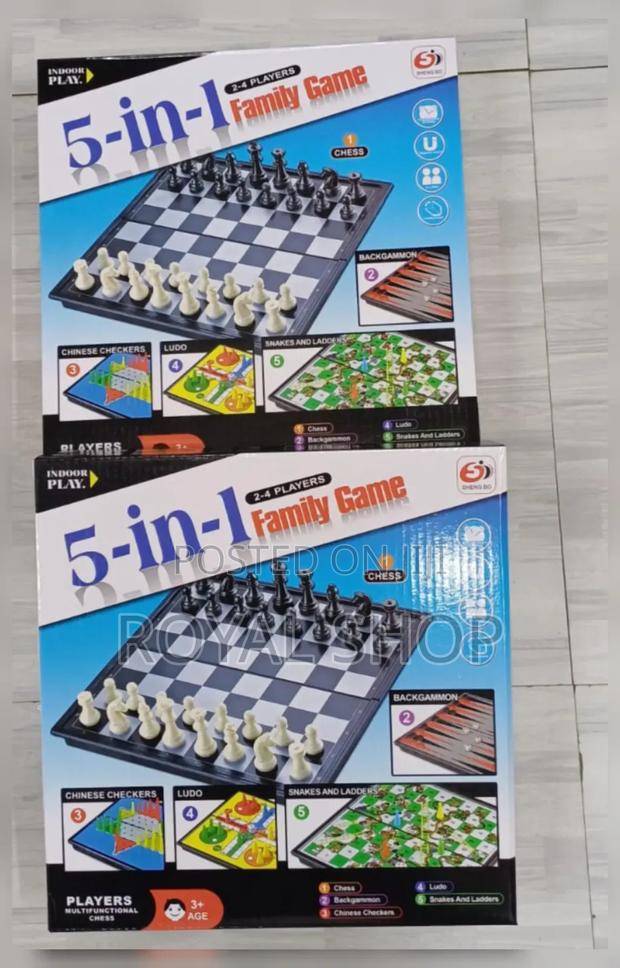 5 in 1 Family Games - main view