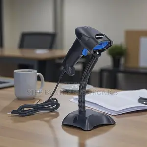 Usb Handheld Barcode Scanner With Stand Powerful Decoding Chip