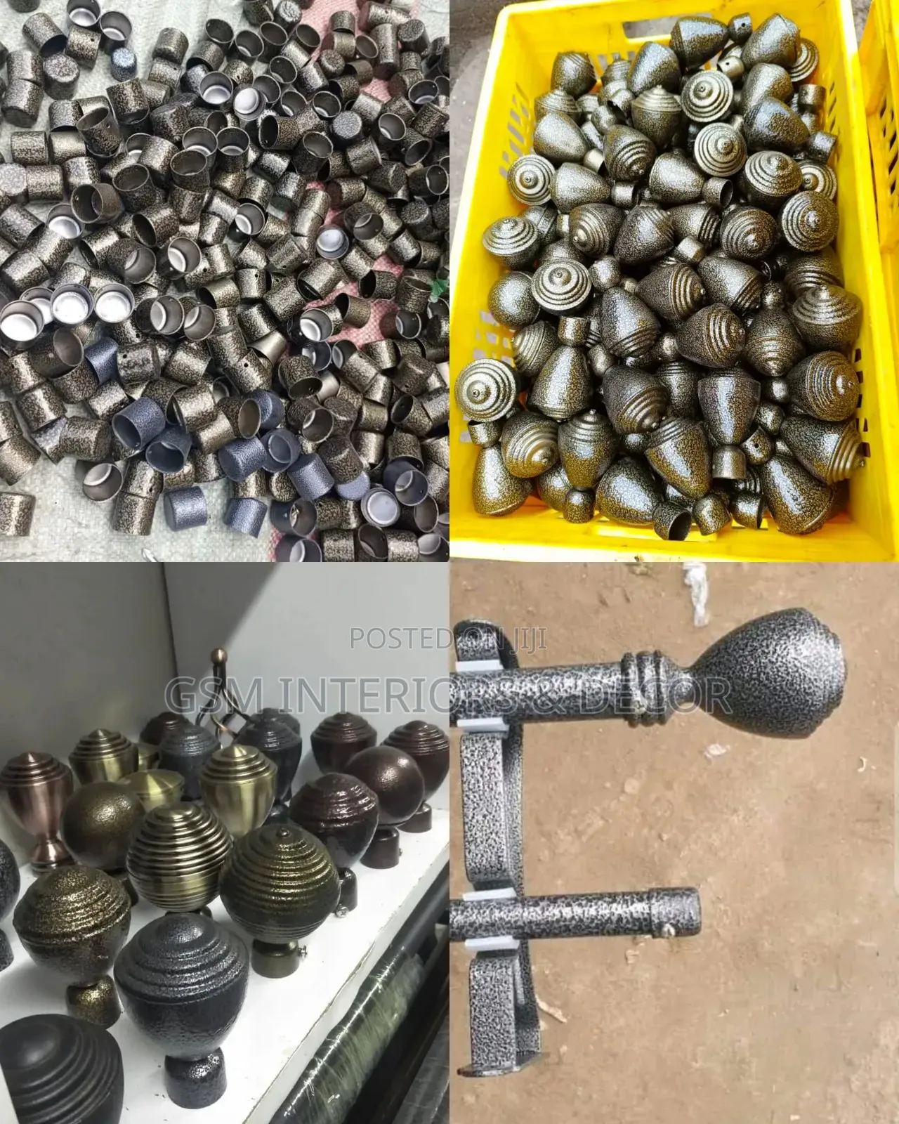 Curtain Rods and Curtain Rods Accessories