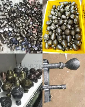 Curtain Rods and Curtain Rods Accessories