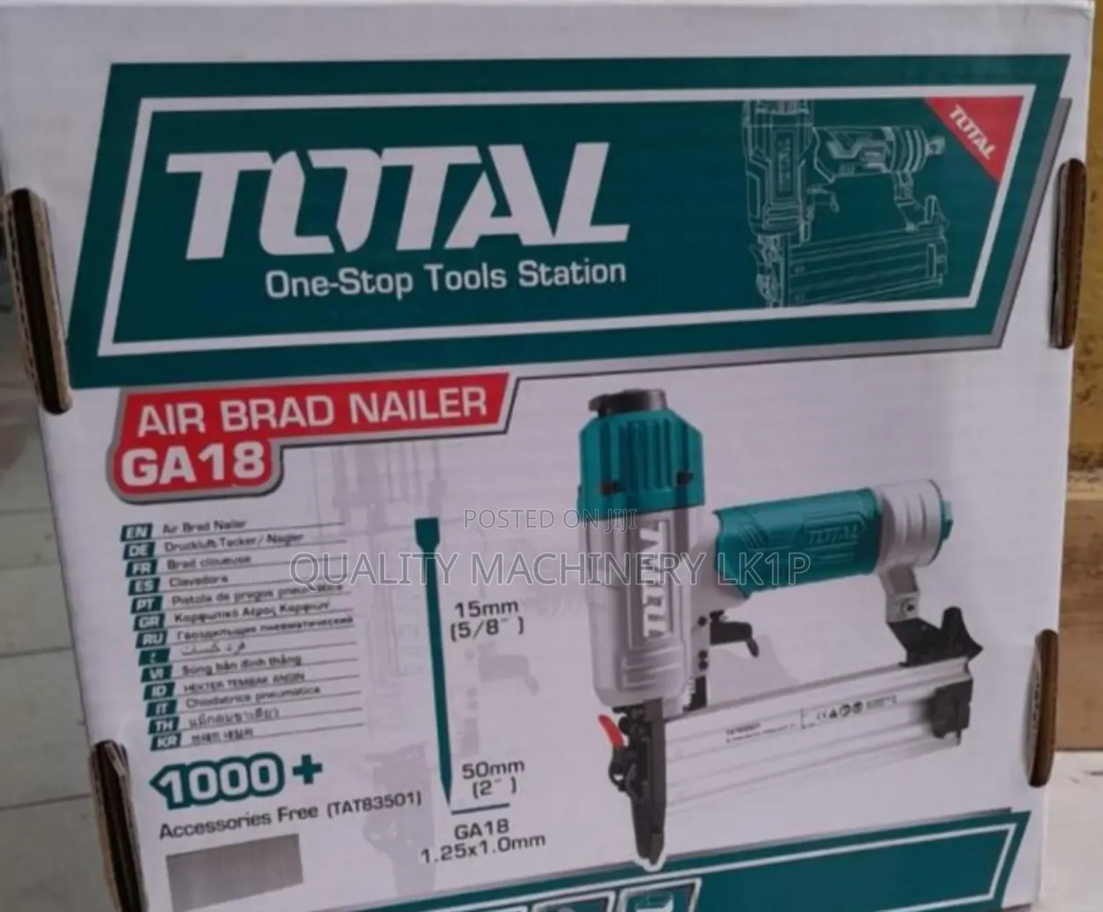 Durable Total Compressor Nail Gun