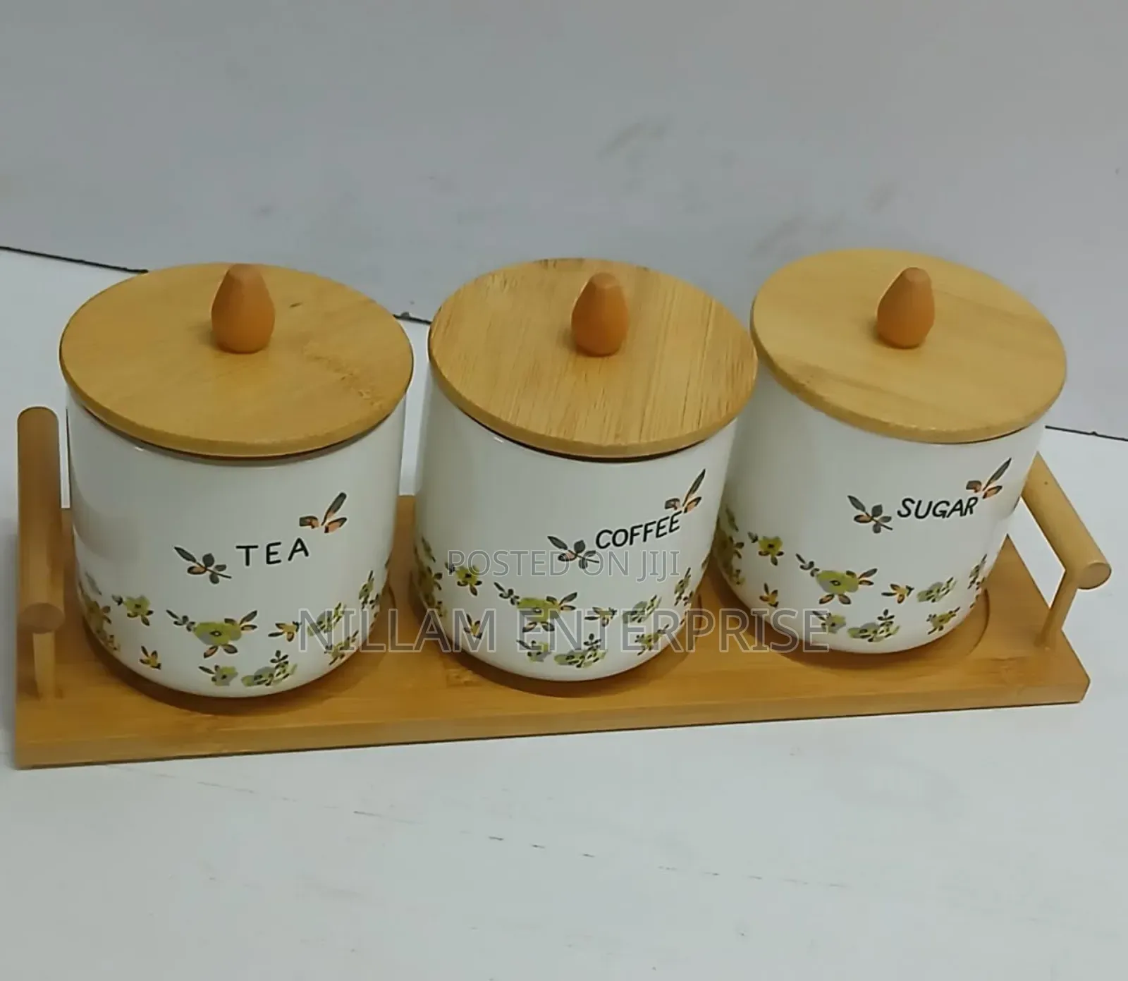 Tea,Coffee,Sugar Cannisters