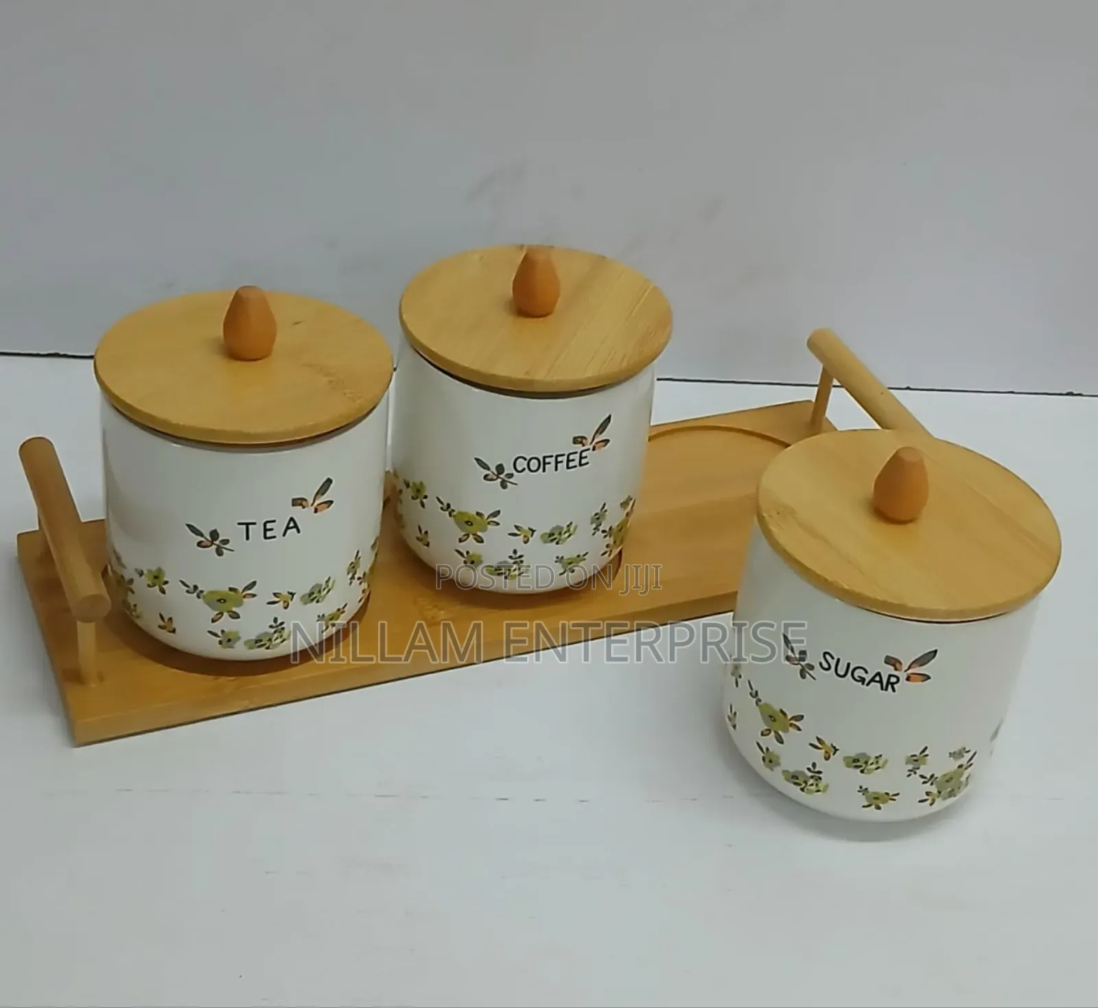 Tea,Coffee,Sugar Cannisters