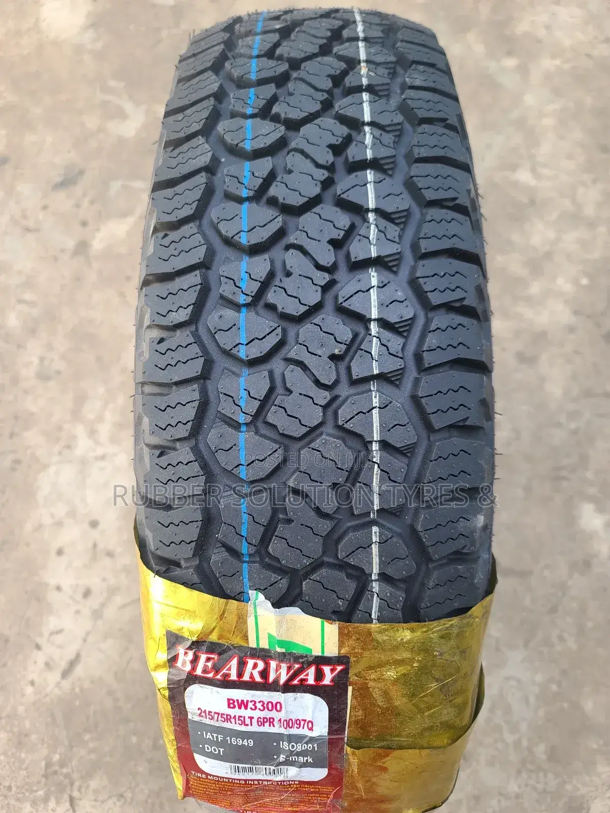 215/75r15 Bearway Tires L/T6pr  Bw3300