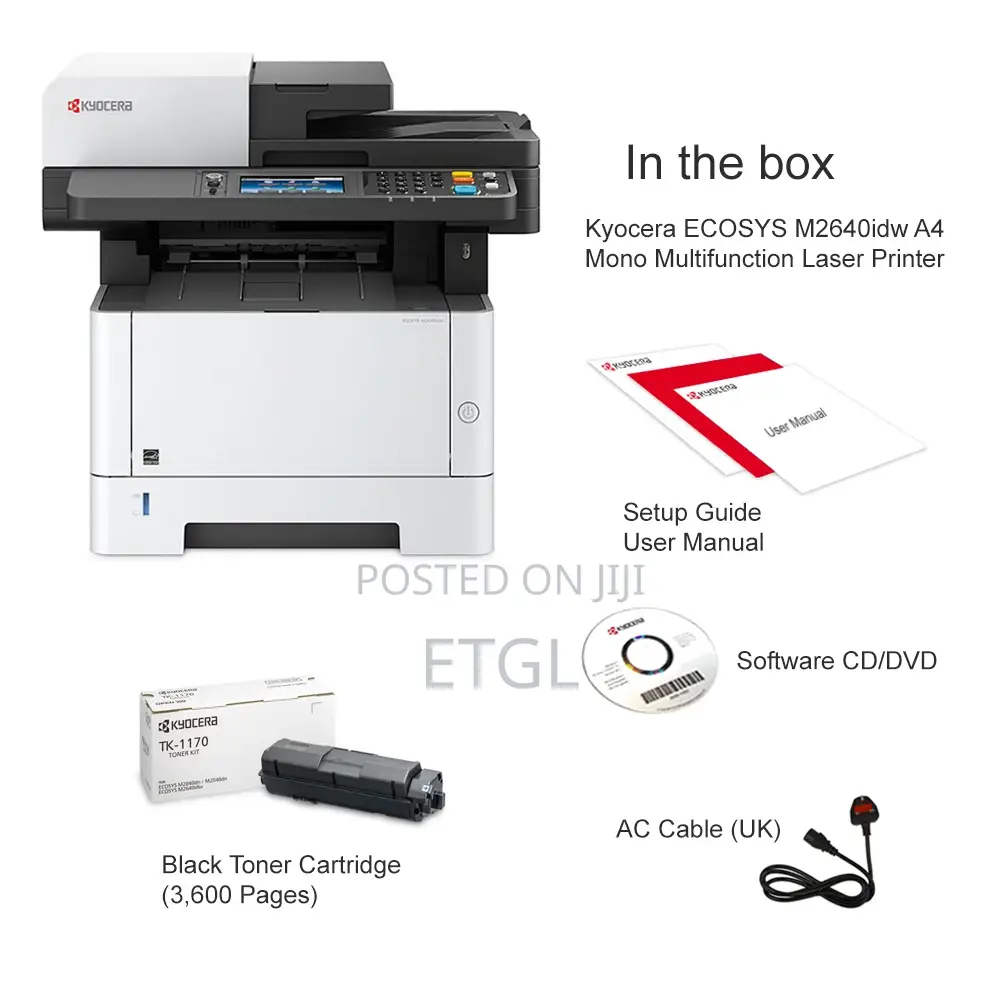 Kyocera Ecosys M2640idw Mono Multifunction Printer