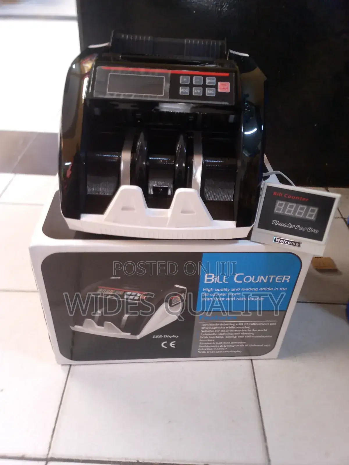 Commercial Bill Counter Machine.Desk Top Money Counter
