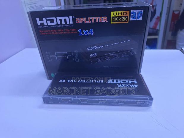 Powered Quality 4 Way Hdmi Splitter 1 Input - main view