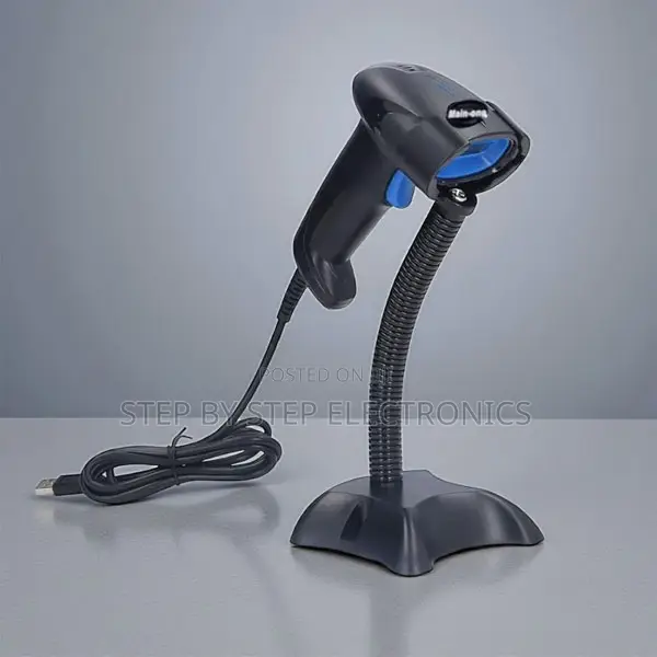 Usb Wired Handheld Scanner With Stand High Speed for Supermarkets
