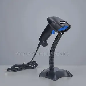 Usb Wired Laser Barcode Scanner With Stand Strong Durable Performance