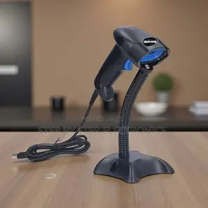 Usb Laser Handheld Scanner With Stand Automatic Scanning Feature