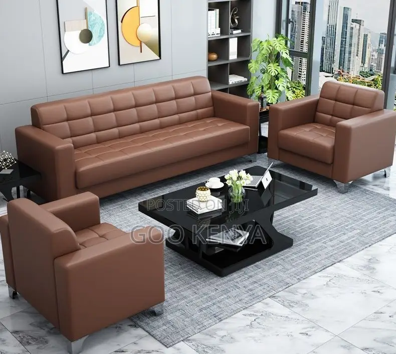 Office Sofa; Executive Office Set – Modern Modular Reception Sofa Set