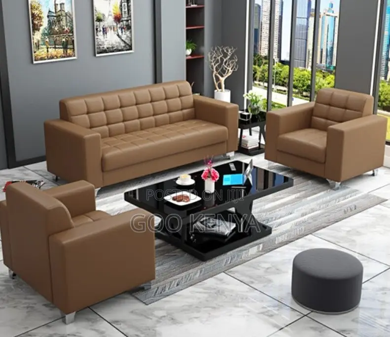 Office Sofa; Executive Office Set – Modern Modular Reception Sofa Set
