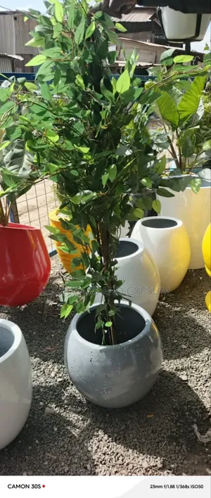 Fiber Flower Pots and Vases