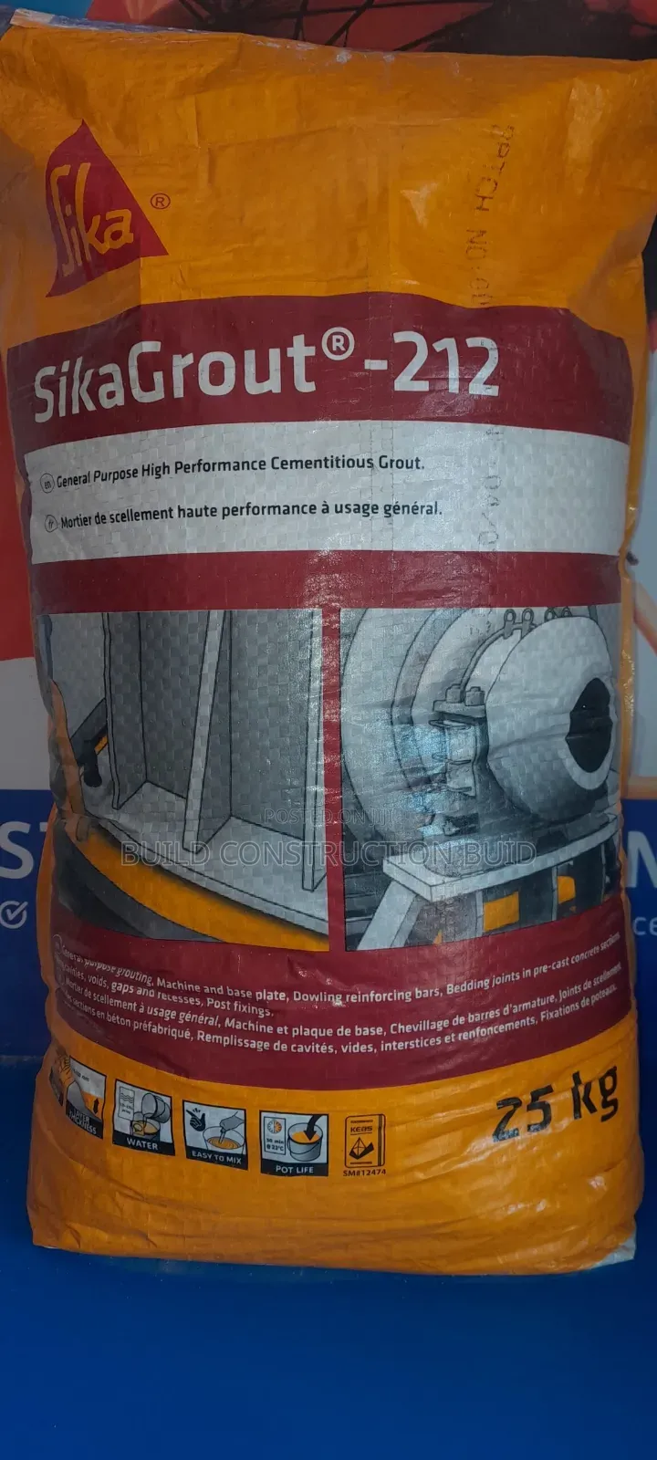 Sika Grout 212/ Non Shrink Grout Suppliers in Kenya.