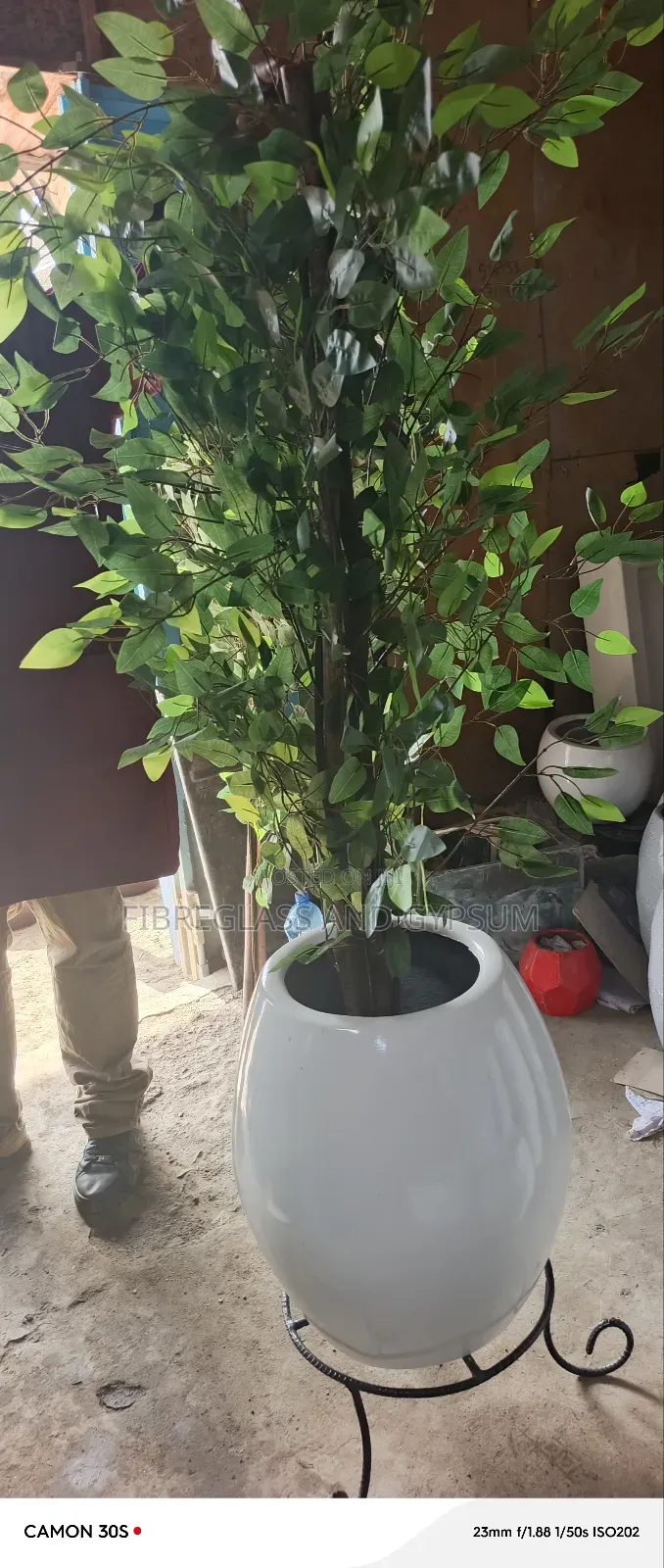 Fibre Flower Pots