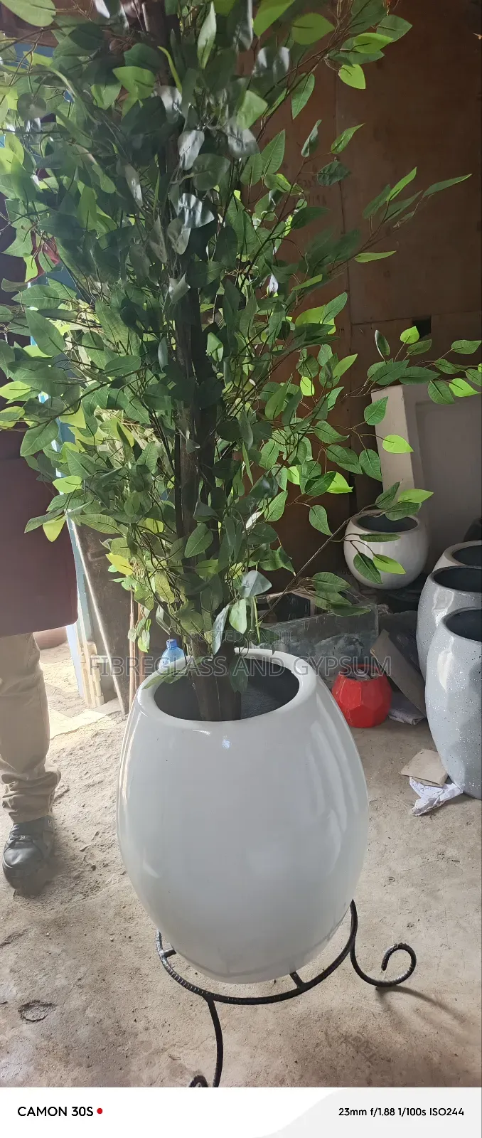 Fibre Flower Pots