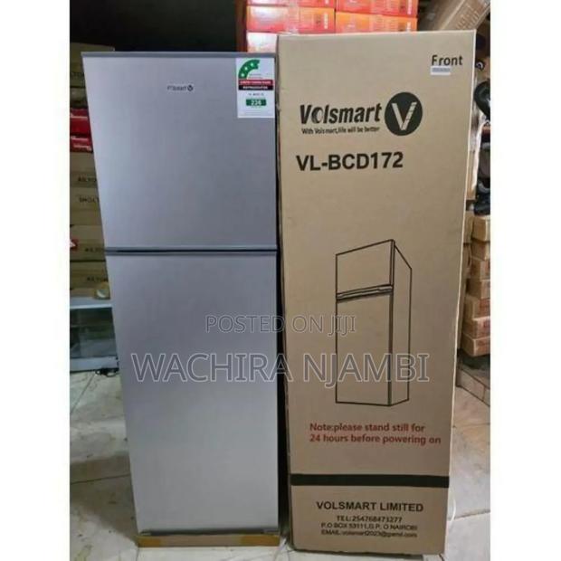 Volsmart 172l Double Door Fridge – Fast Cooling, Low Power Consumption