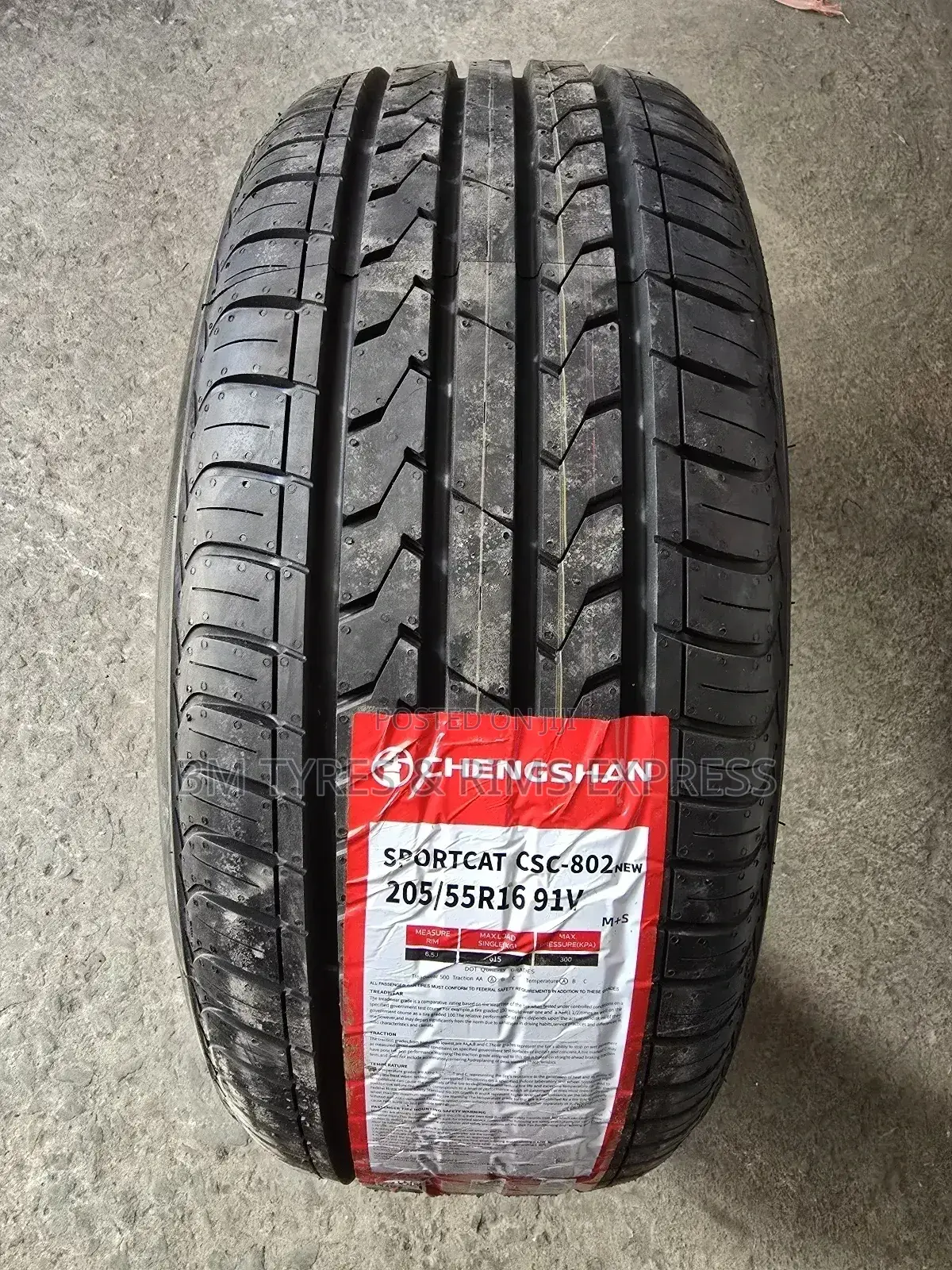 205 /55 R16 Chengshan Tyres (Sportcat)