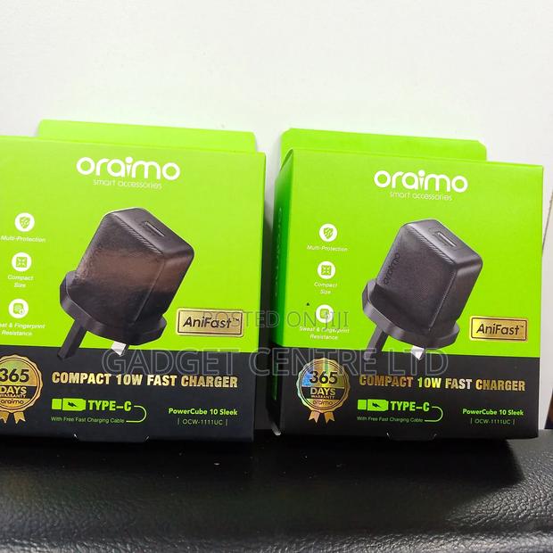 Original Oraimo Type C First Charger - main view