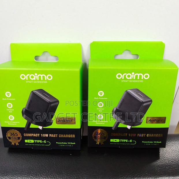 Original Oraimo Type C First Charger - thumbnail 2