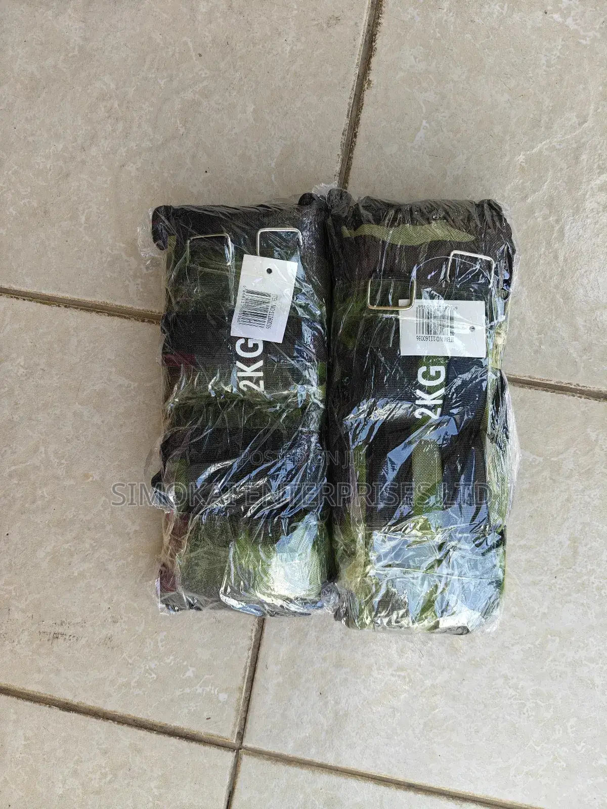 2 Kg Ankle Weights Pair (2pcs)