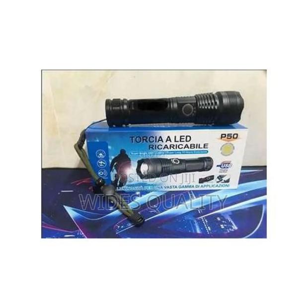 Rechargeable Torch P50 Super Bright Torch - thumbnail 2
