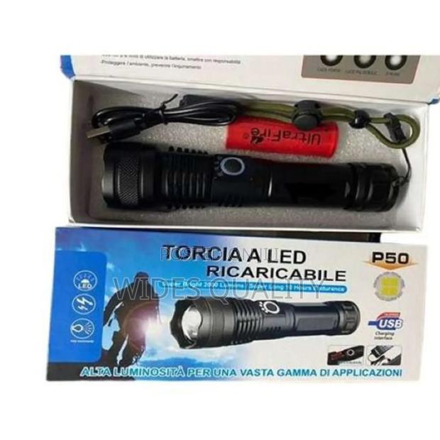 Rechargeable Torch P50 Super Bright Torch