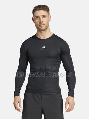 Compression Tight Shirt Adidas Long Sleeve - thumbnail 2