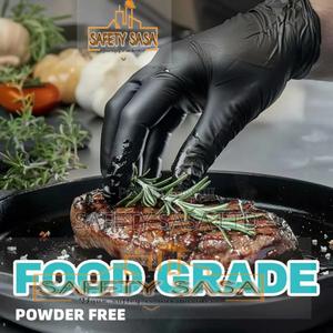 Black Nitrile Gloves - thumbnail 2