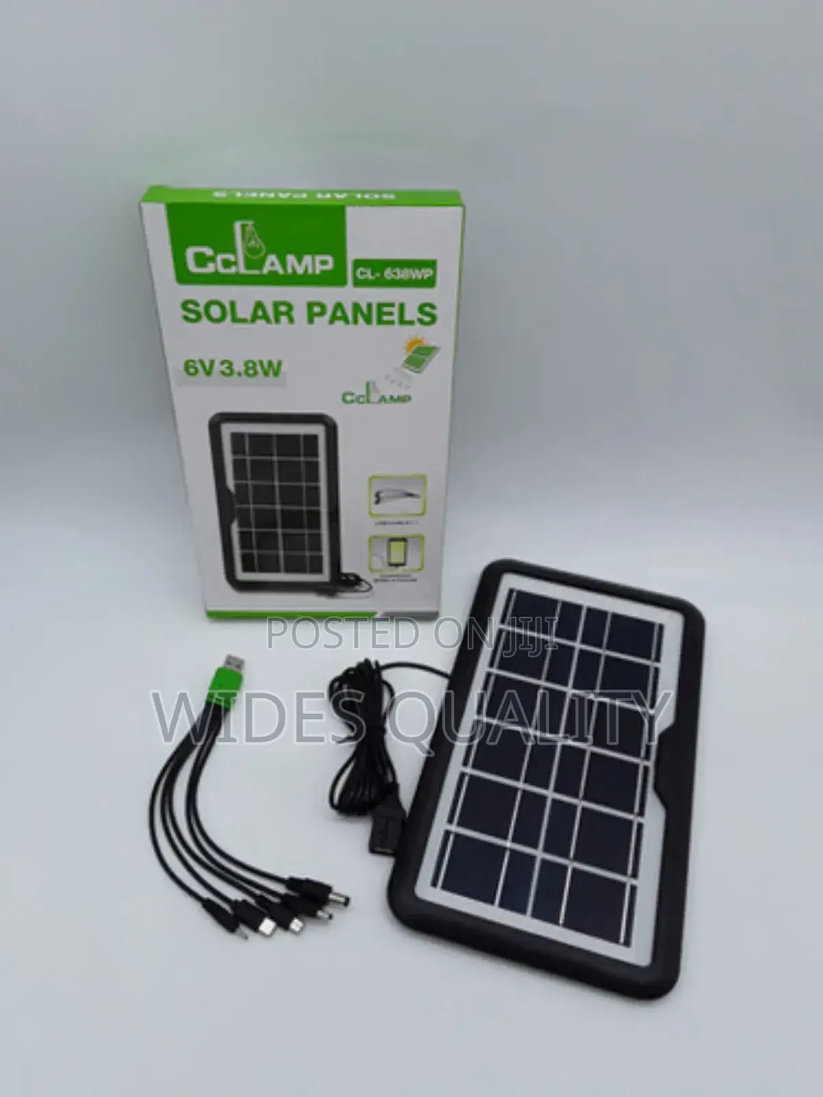 6 Volts Solar Charger 3.8 Watts