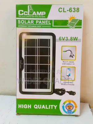 6 Volts Solar Charger 3.8 Watts