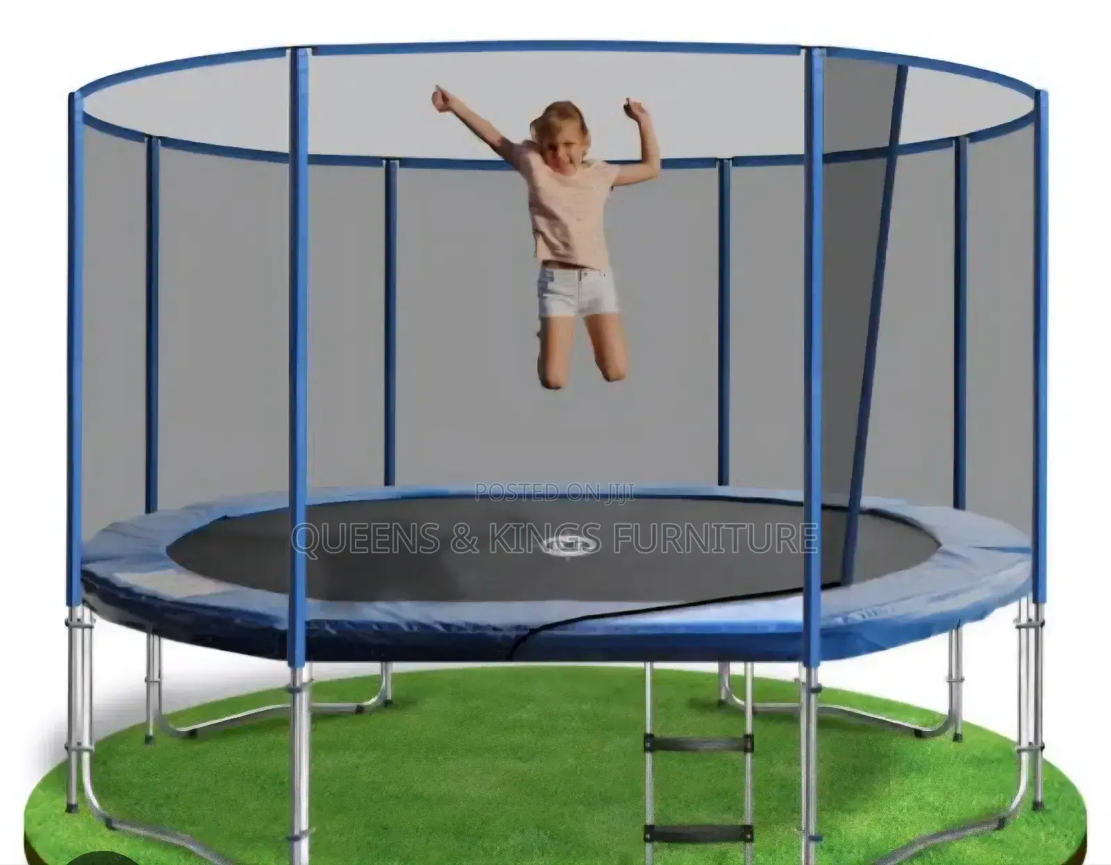 4ft Kids and Adults Heavy Duty Trampoline Strong Steel Frames Safety
