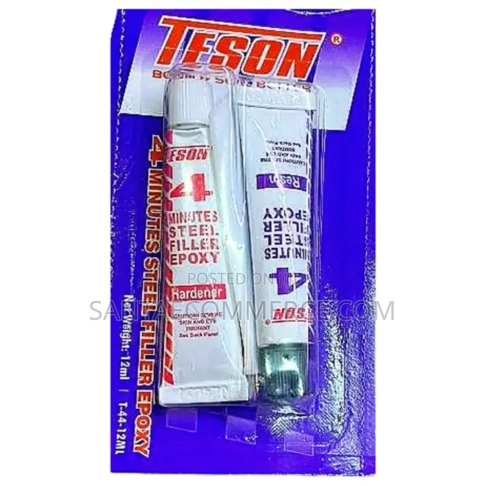 Teson 4 Minutes Steel Filler Epoxy