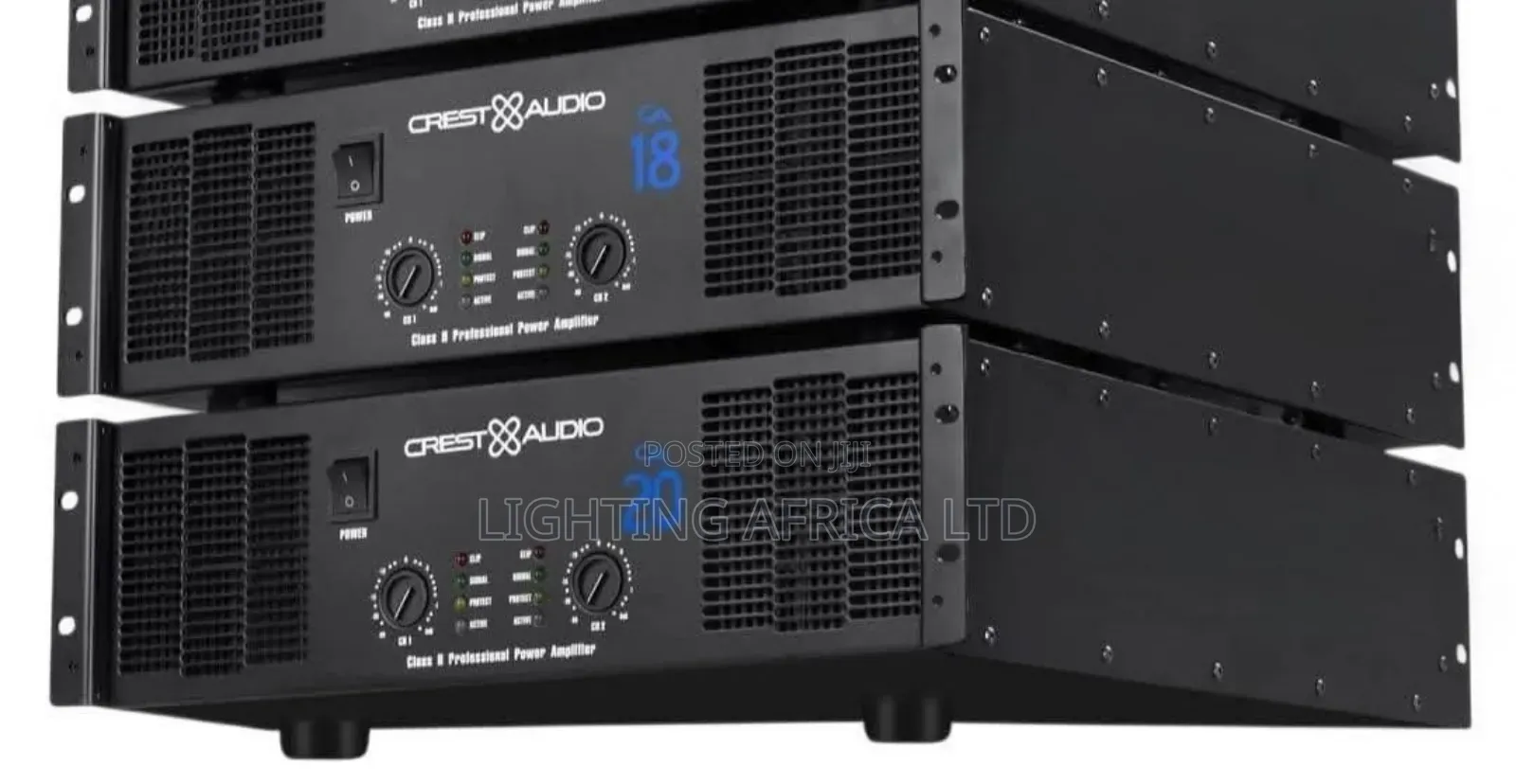 Proffesional Crest Audio C18 2 Channels Original Power Amplifier