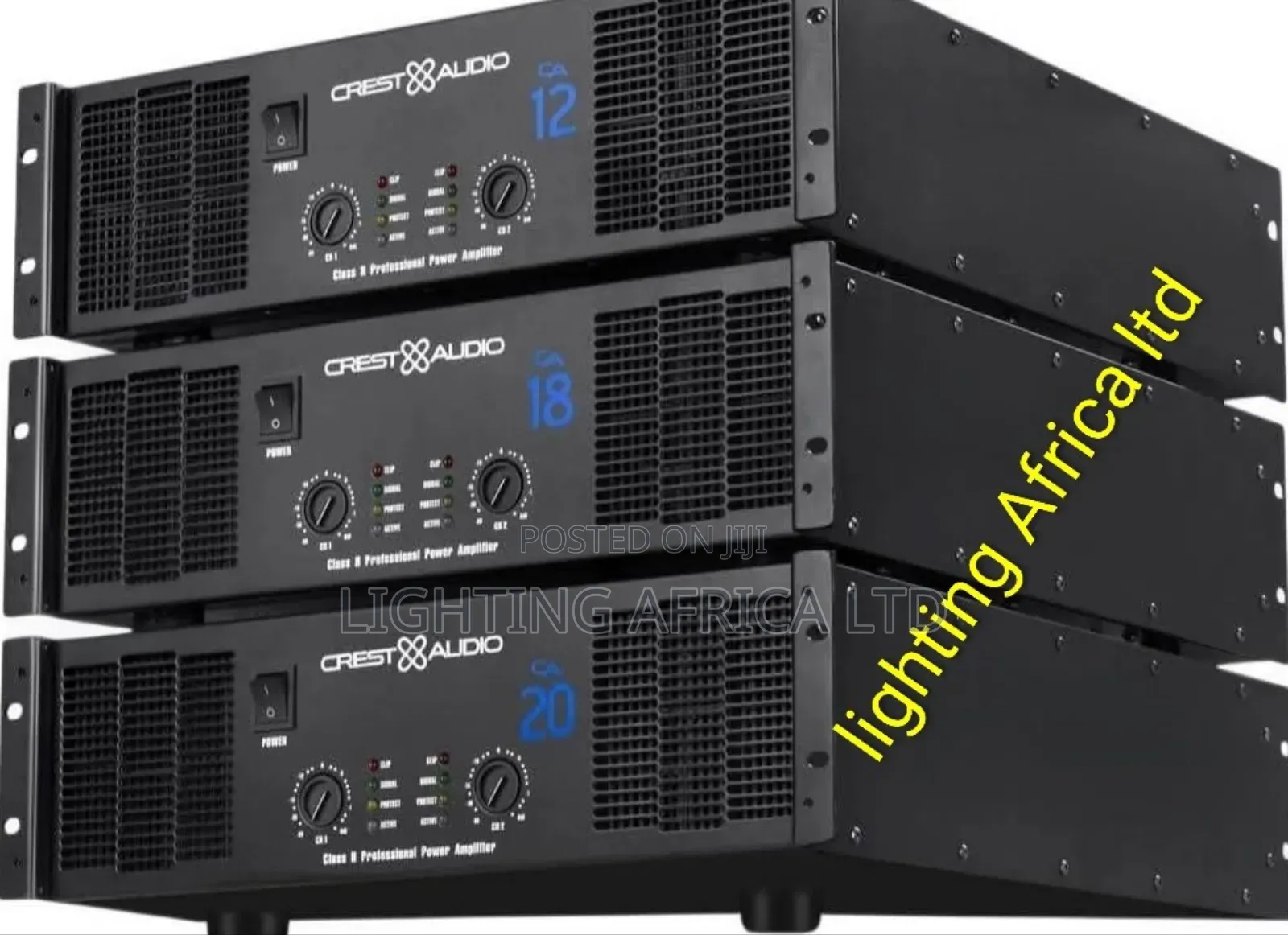 C20 Crest Audio Proffesional Powerful 2 Channels Powered Amplifier