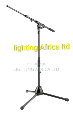 New Proffesional Microphone Tripod Stand Adjustable Metallic