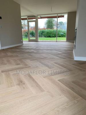 Herringbone SPC Floor for Homes Offices - thumbnail 2