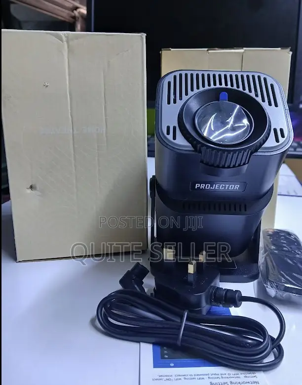 1920×1080p (Full Hd) Wifi and Bluetooth, Native 1080p Smart Projector