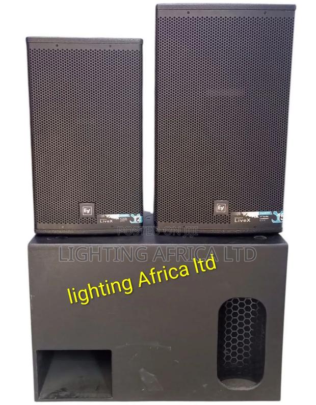 Ev Live X (2)Mid Range Speaker's -(1) 18" Single Bass Speaker