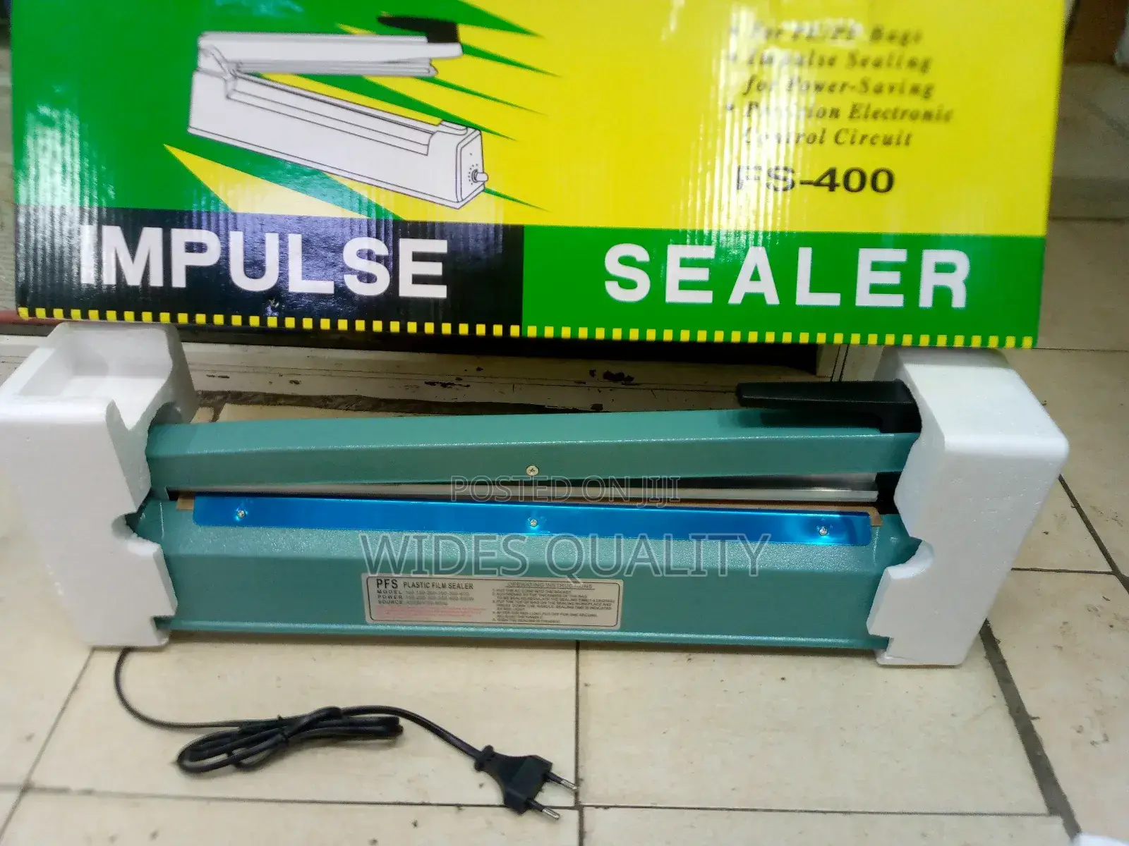 Heat Impulse Sealer Machine 400 Mm