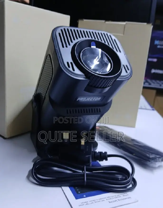 1080p Smart Projector With Android13 Portable Projector 300 Ansi