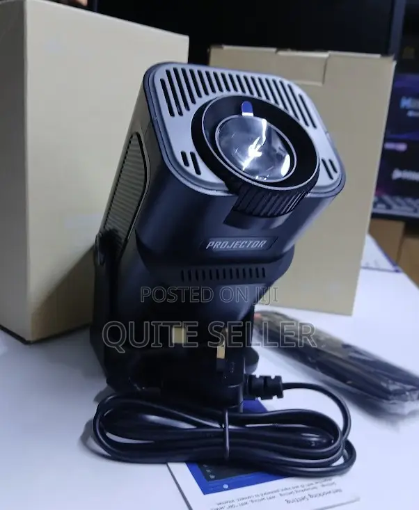 1080p Smart Projector With Android13 Portable Projector 300 Ansi