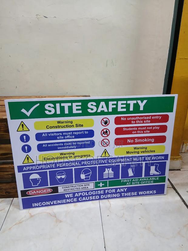 Warning Site Safety Signages _a1 - thumbnail 2