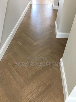 Herringbone Pattern SPC Flooring – Premium Quality - thumbnail 2